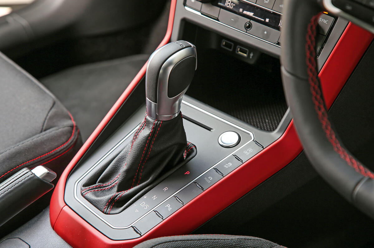 Volkswagen Polo GTI 2018 road test review gearstick