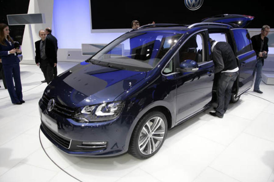 Geneva motor show: VW Sharan
