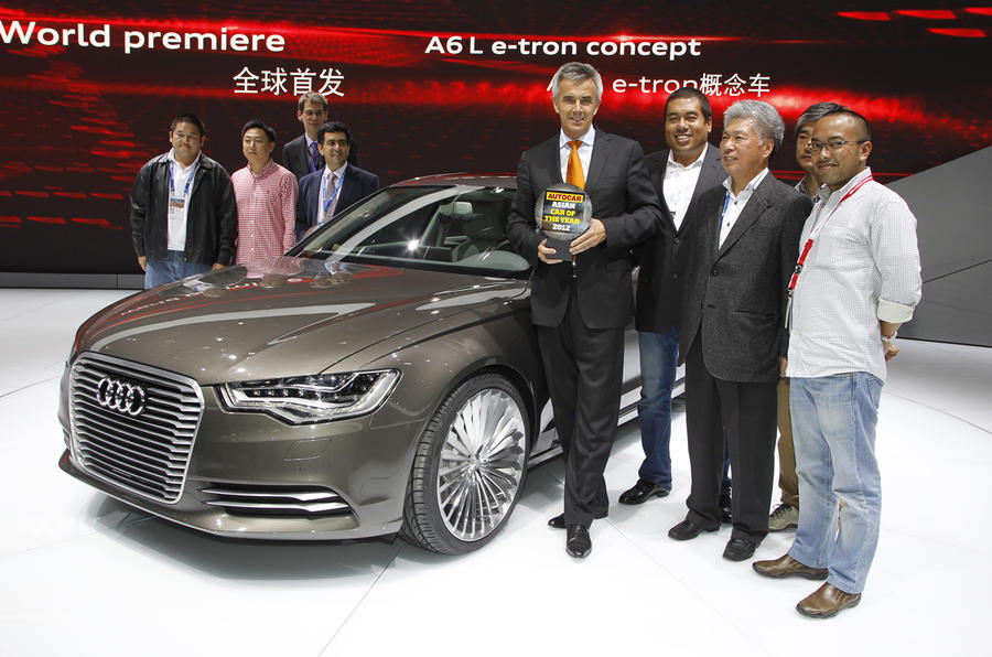 Beijing show: Audi A6 wins Asian COTY