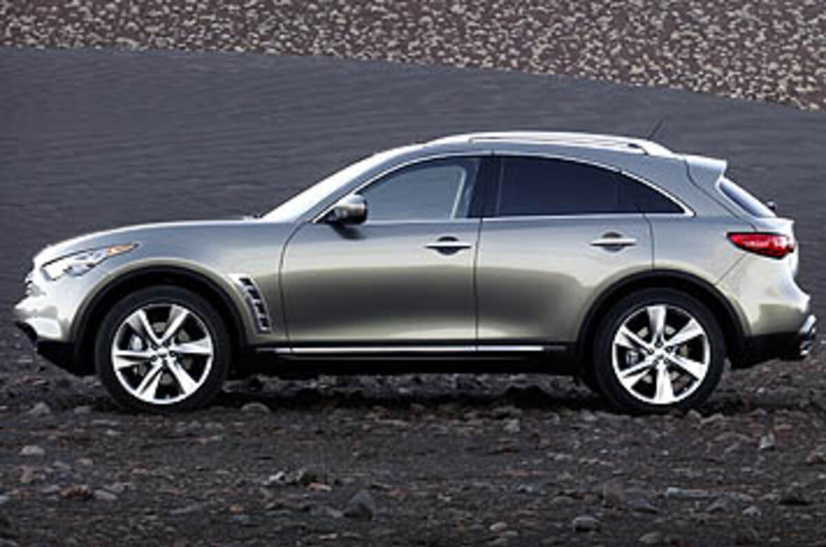 Машина infiniti fx50