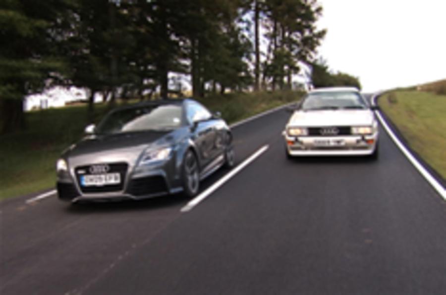 Video: Audi TT RS meets Quattro