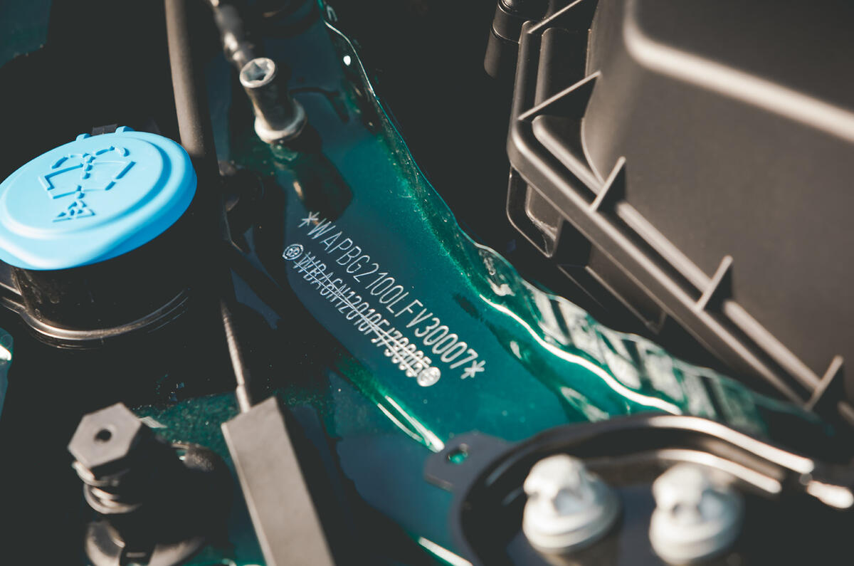 Alpina B3 Touring 2020 road test review - VIN number