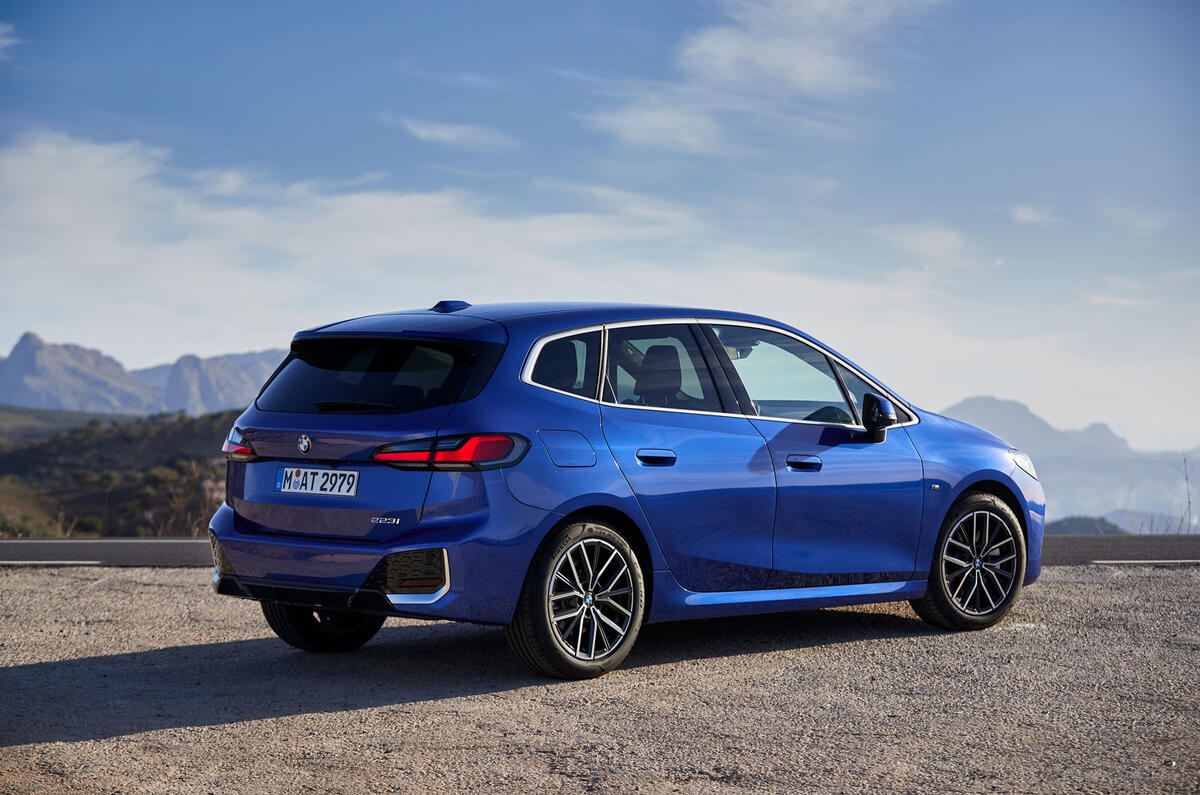 24 bmw 2 series active tourer 2022 first drive review static rear