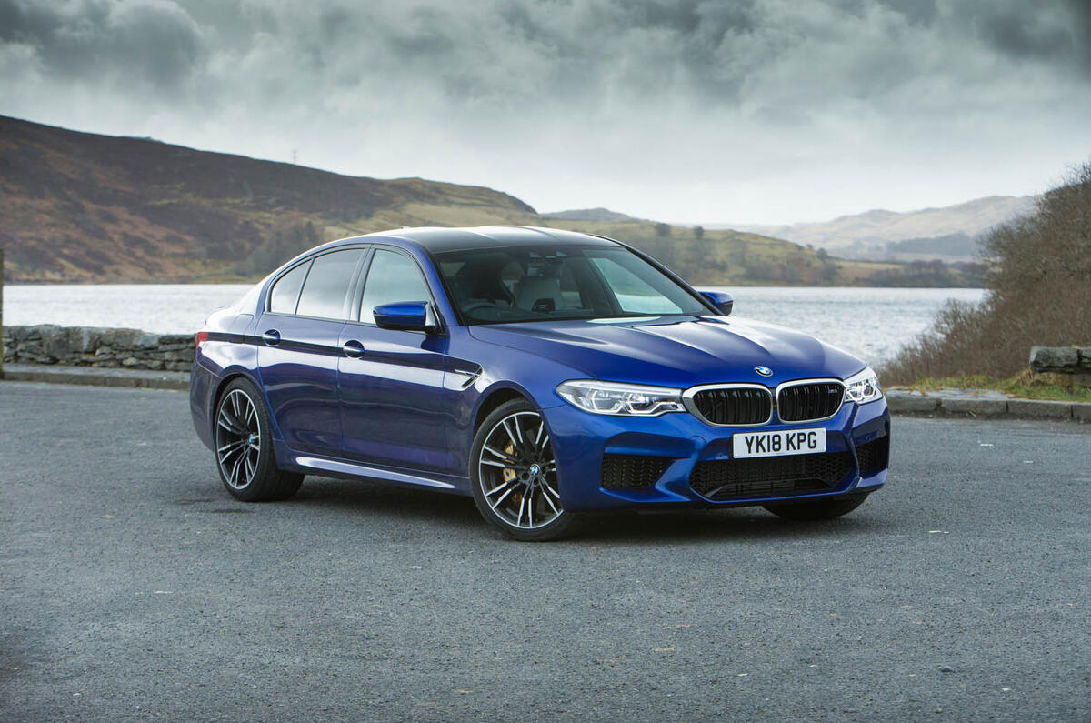 BMW M5 2018 review static