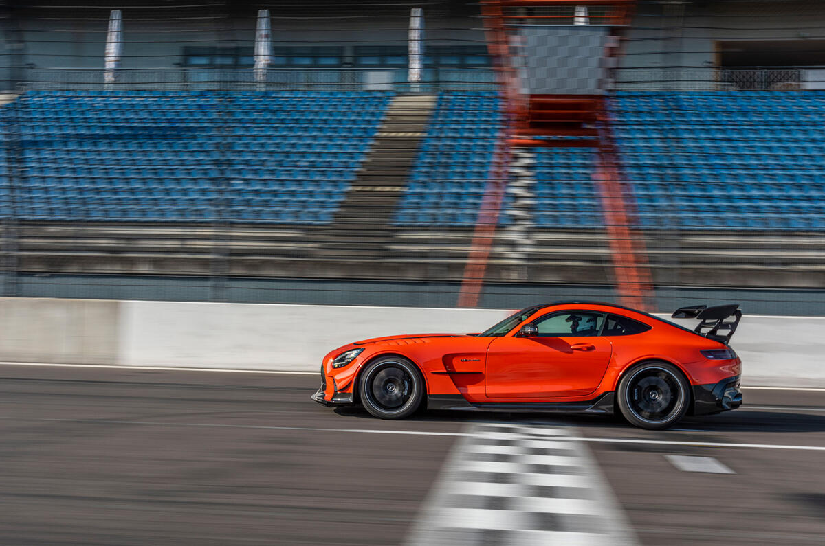 Mercedes-AMG GT Black Series road test review - on track