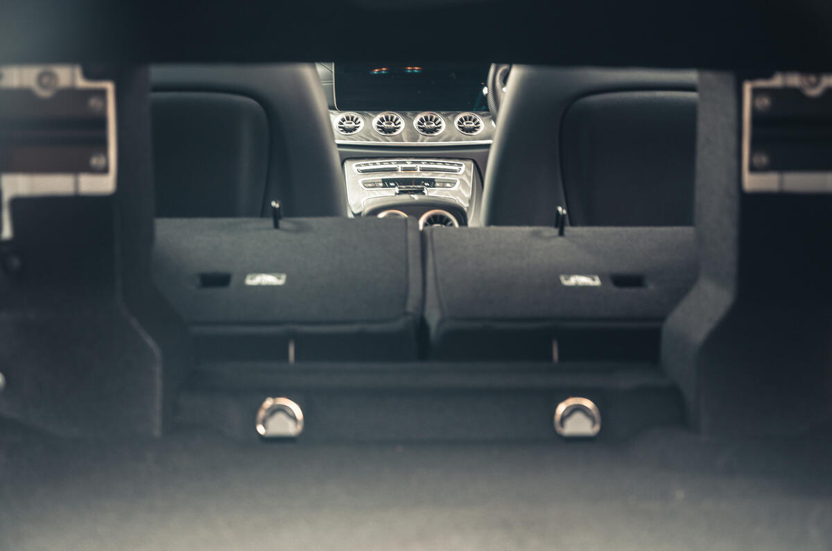 24 Mercedes Benz E Class Cabriolet 2021 road test review load bay