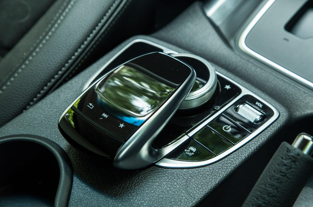 Mercedes-Benz X-Class road test review centre console