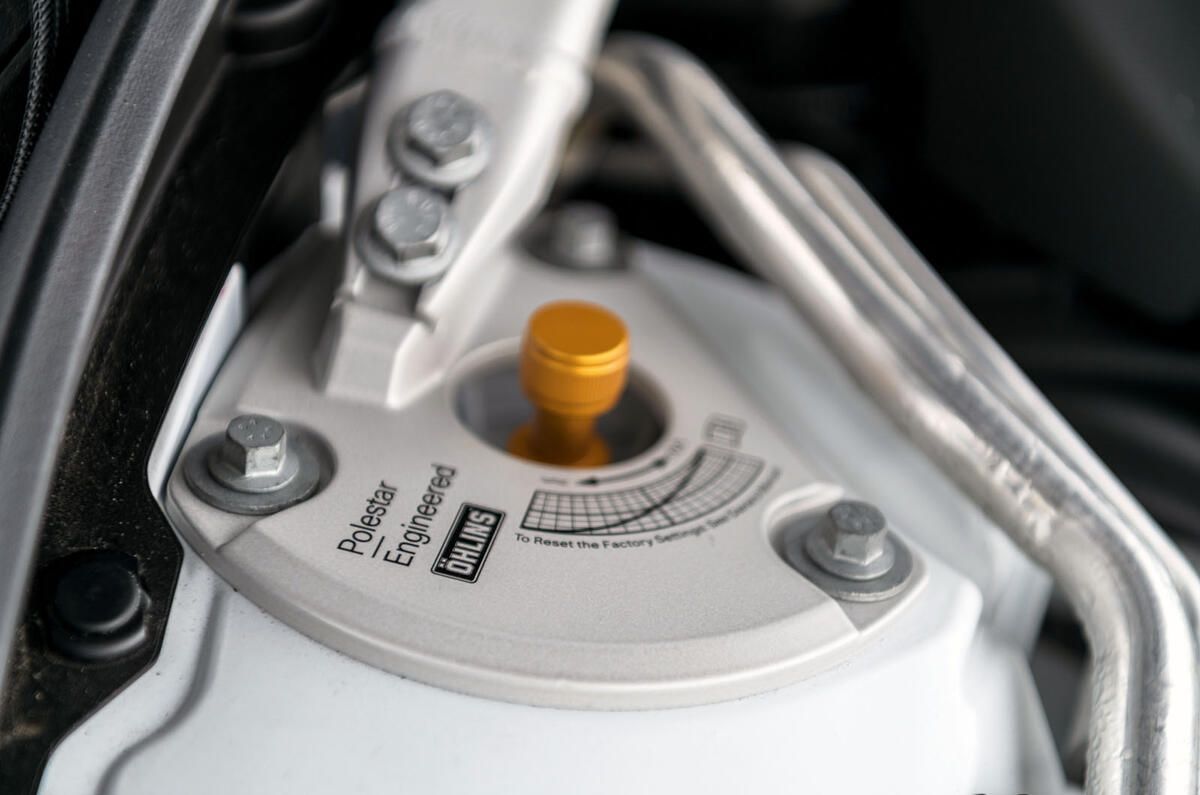 Volvo S60 Polestar Engineered 2020 road test review - dampers