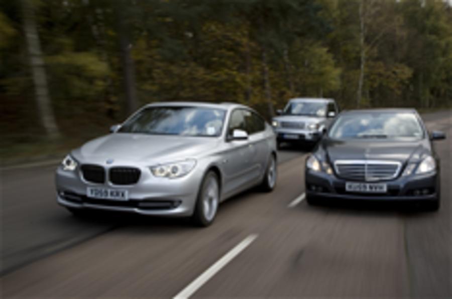 BMW 5-series GT v rivals - pics