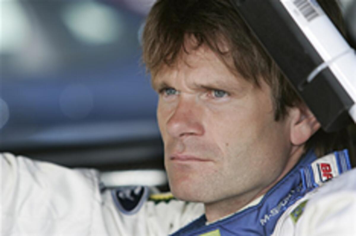 Gronholm in shock rally return