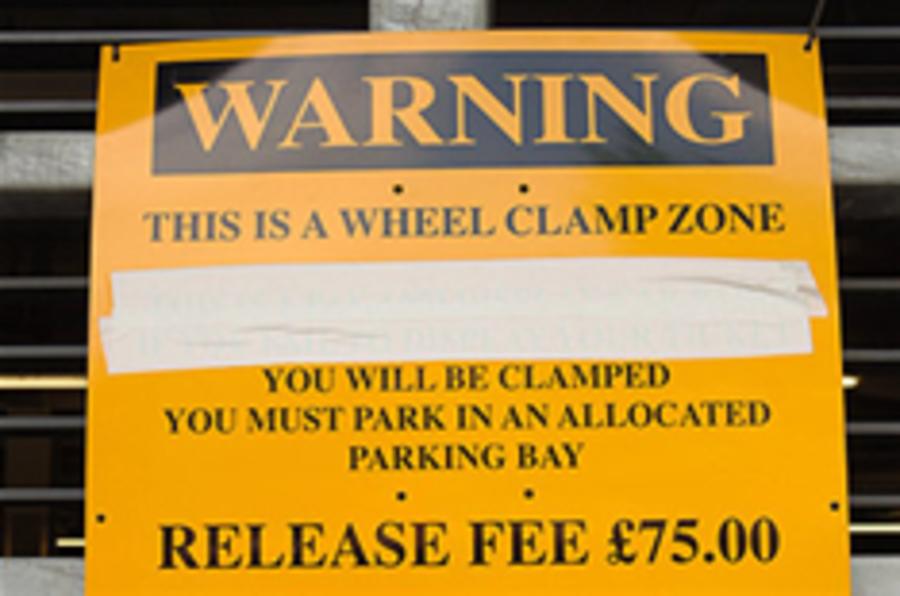 Clampdown on clampers