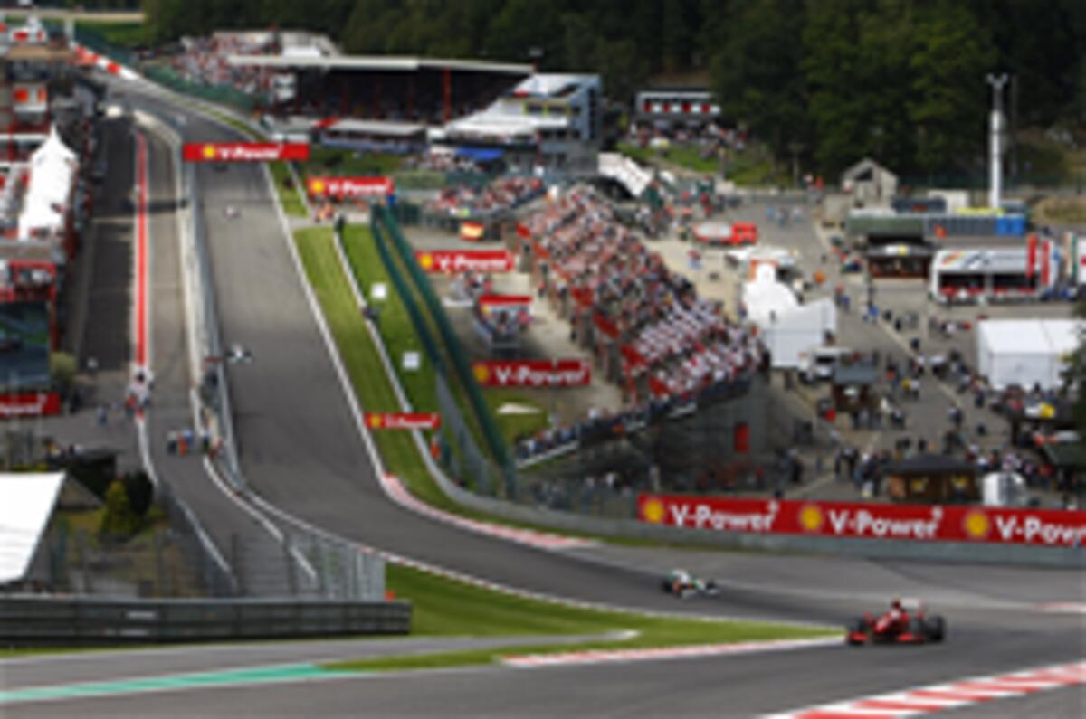 Spa circuit shut down until 2026