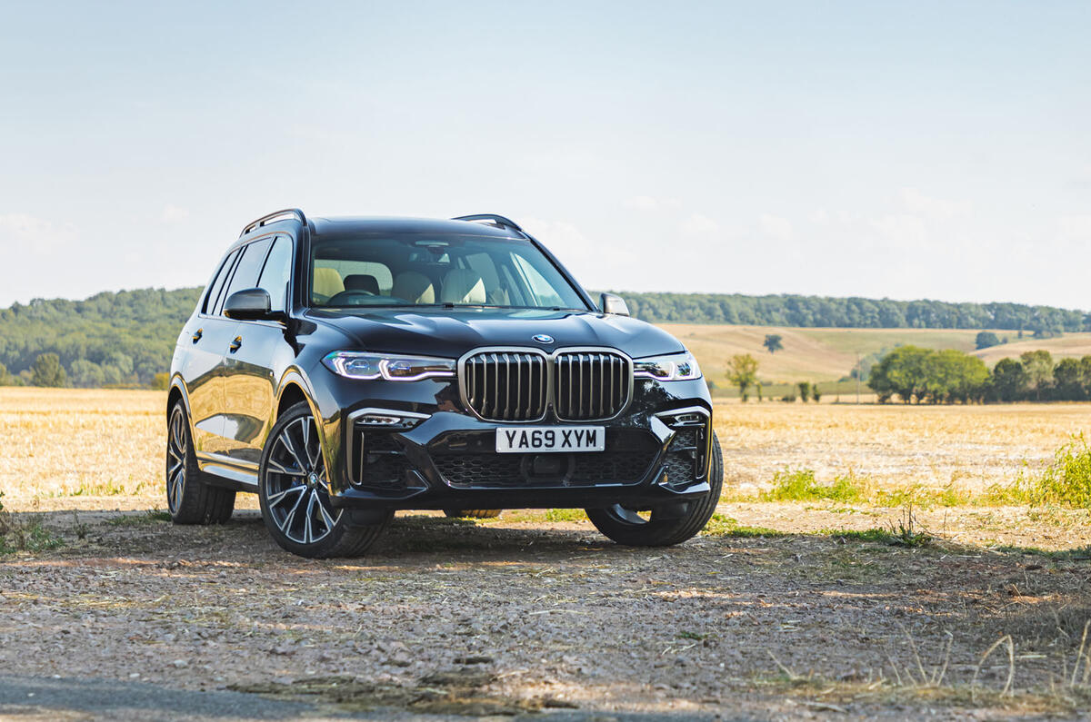 BMW X7 2020 : examen de l'essai routier - statique