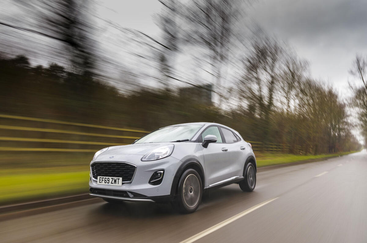 Ford Puma 2020 road test review - action
