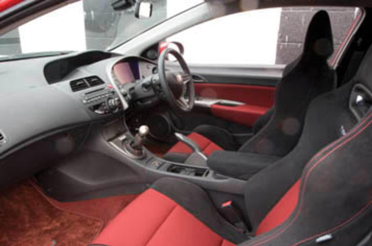 2007 honda civic type r interior