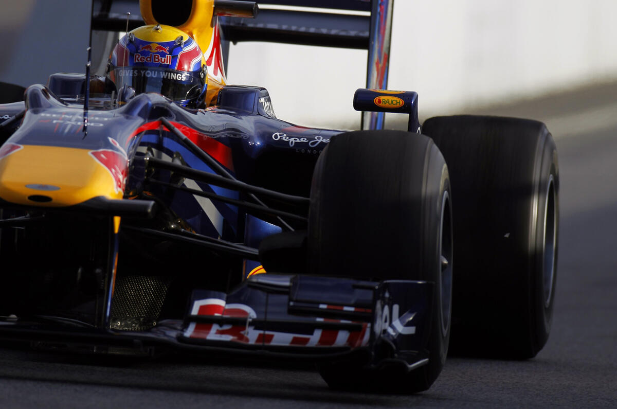 Webber on top in last F1 test