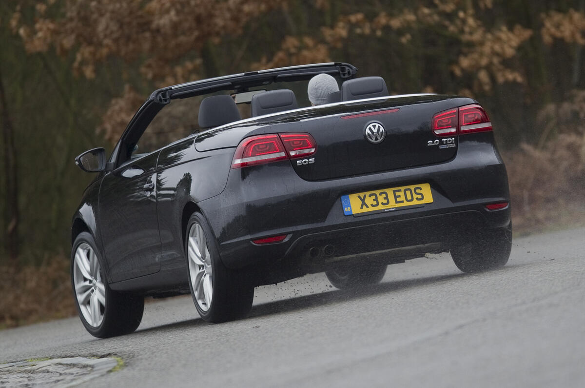 Volkswagen Eos 2.0 TDI DSG review Autocar