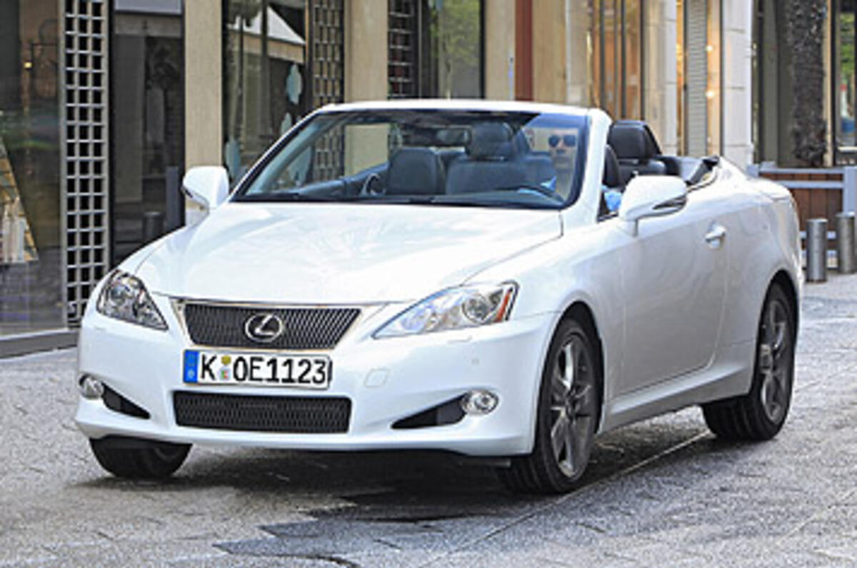 Lexus IS 250C SEL ACC/PCS review Autocar