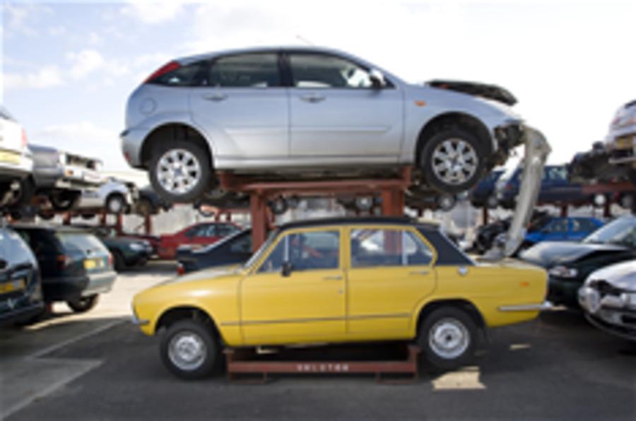 Scrappage boosts car sales