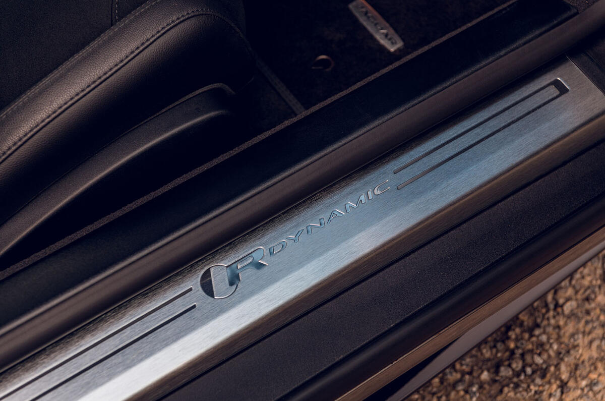 Jaguar F-Type 2020 road test review - scuff plates