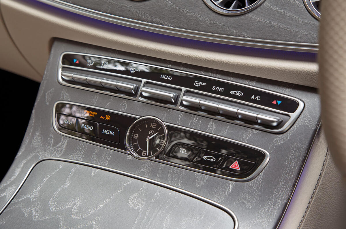 Mercedes-AMG CLS 53 2018 road test review - climate controls