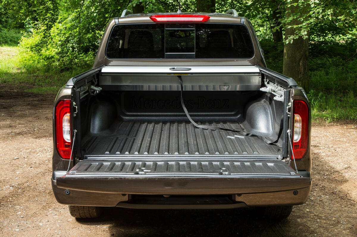 Mercedes-Benz X-Class road test review flatbed capacity