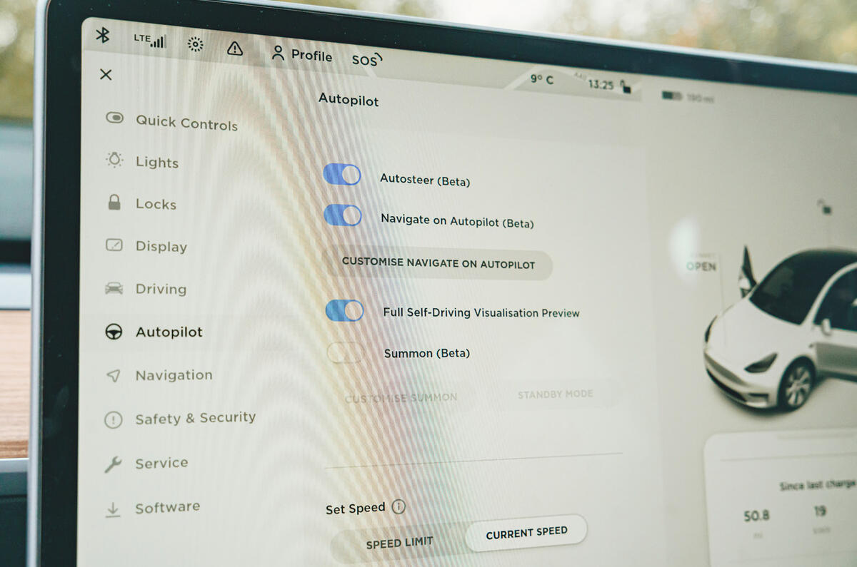 26 Tesla Model Y 2022 road test review autopilot settings