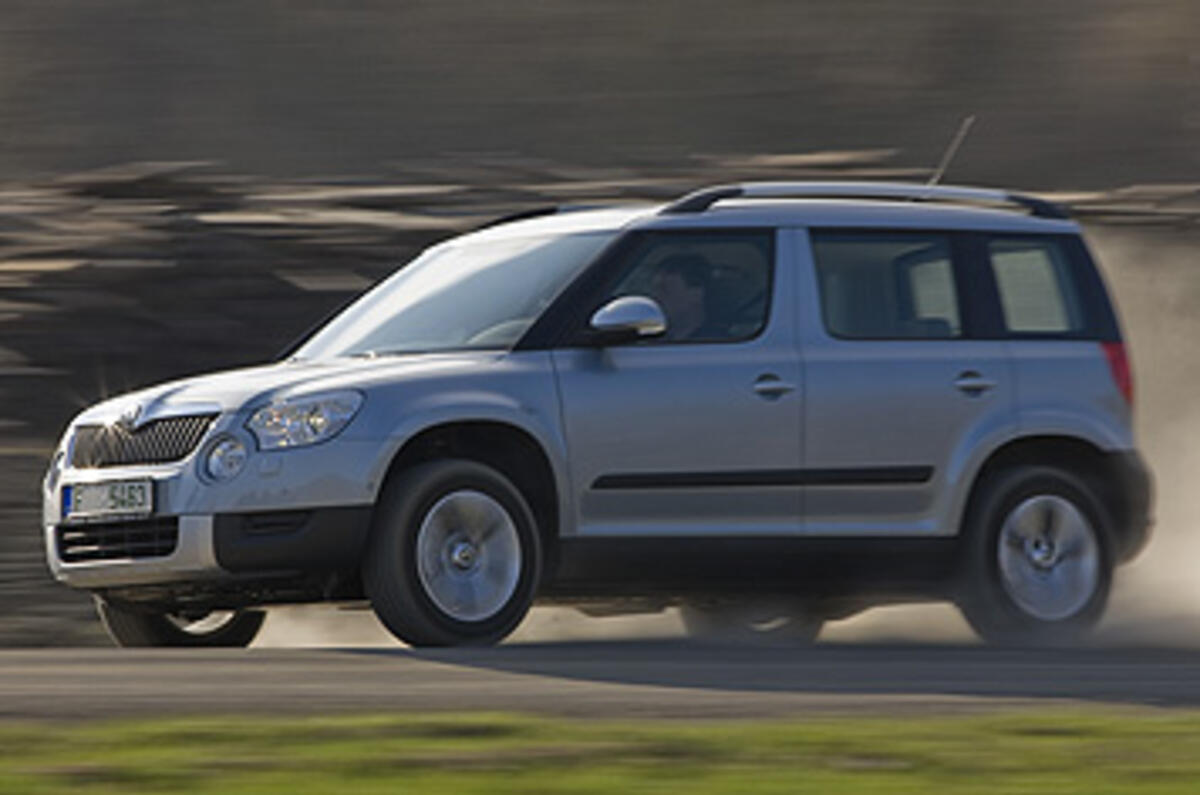 Skoda yeti 4x4