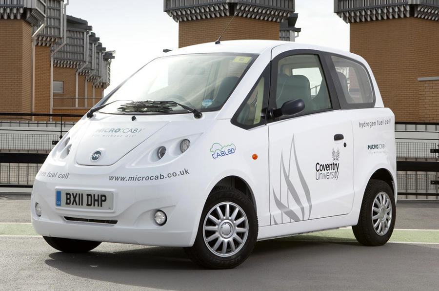 Coventry's hydrogen car revealed 