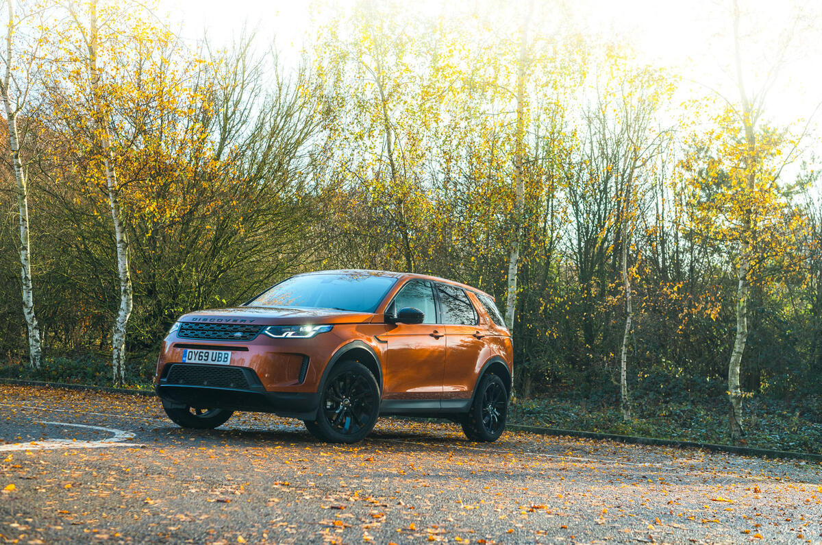 Land Rover Discovery Sport 2020 road test review - static