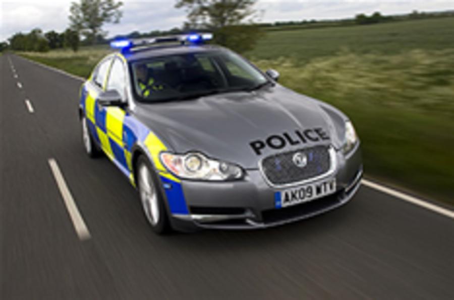 Jaguar police car launched