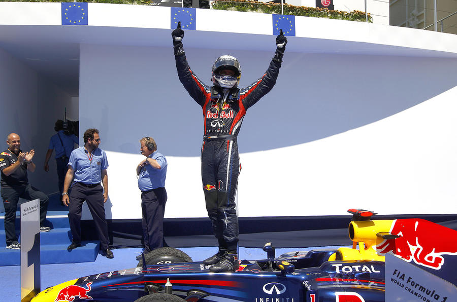 Vettel wins again in Europe