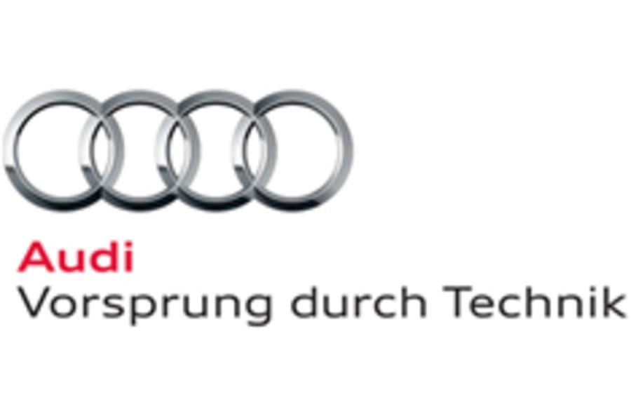 Audi tweaks its logo