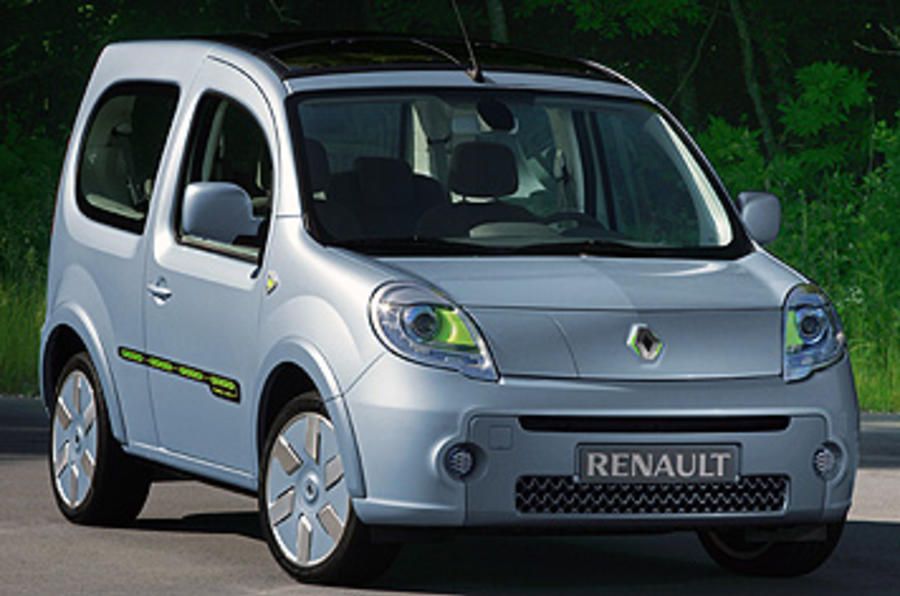 Renault Kangoo Be Bop front quarter