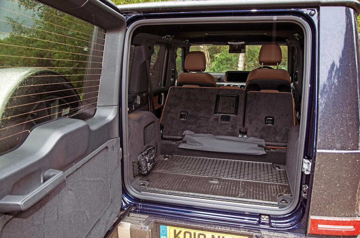 Mercedes-Benz G-Class 2019 road test review - boot