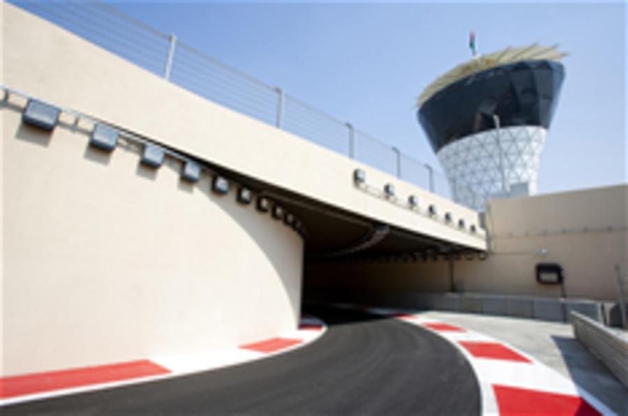 Abu Dhabi F1 track - virtual tour