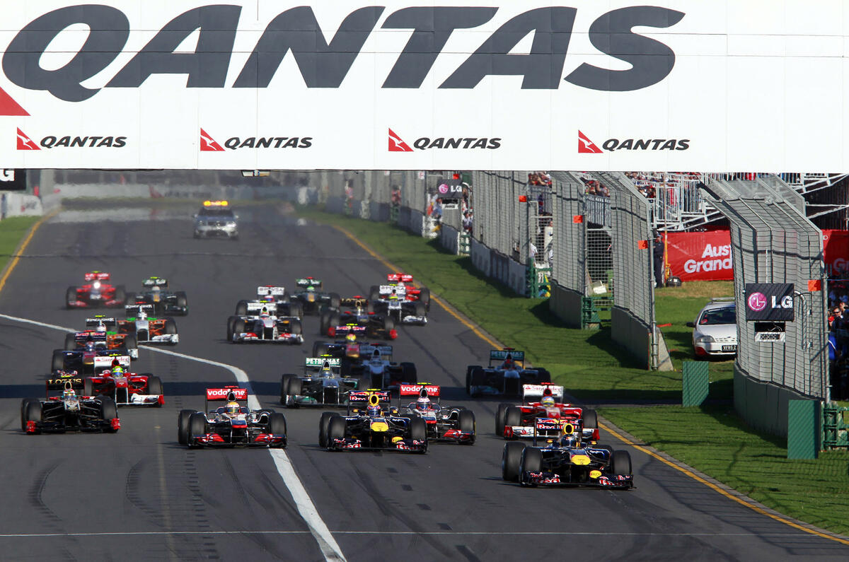 Vettel wins Aussie GP - pics