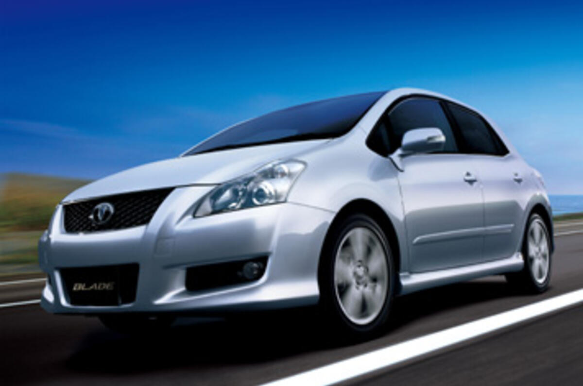 Toyota Blade MasterG first drive Toyota Blade MasterG first drive