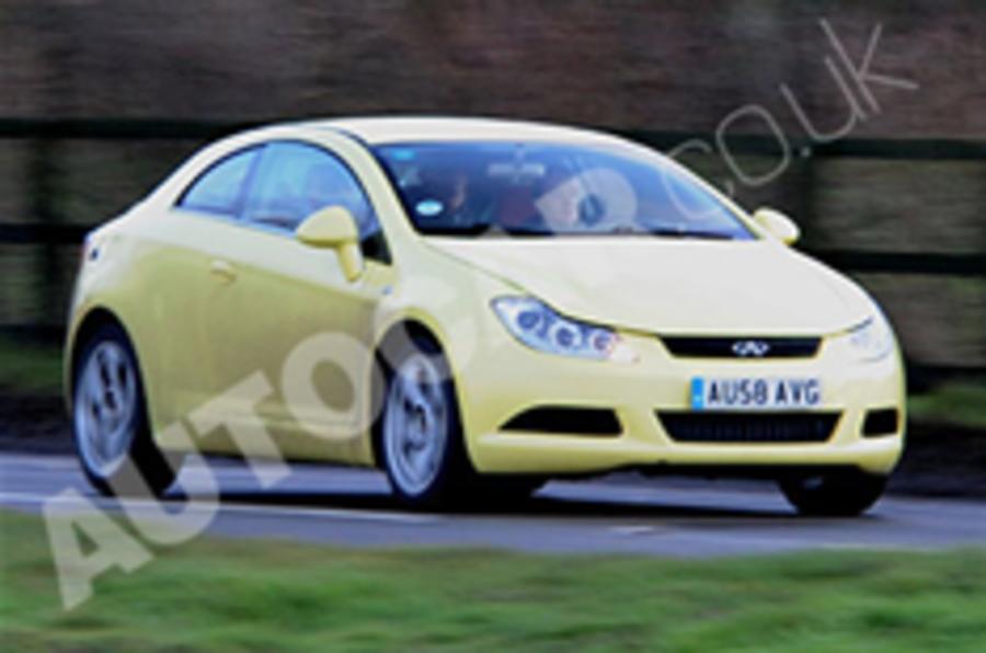 Chery A6 spied with Lotus