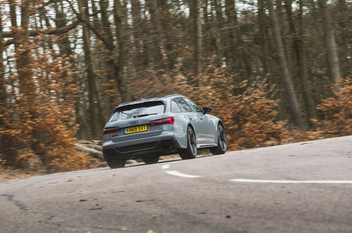 Audi RS6 Avant 2020 road test review - hero rear
