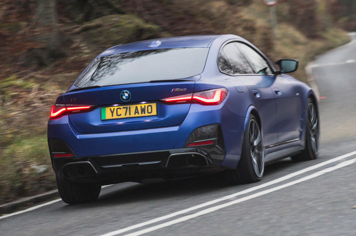 3 BMW i4 2022 : essai routier - virage arrière