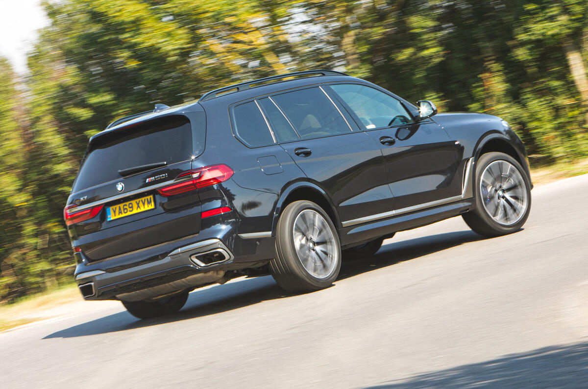 BMW X7 2020 : essai routier - le héros à l'arrière