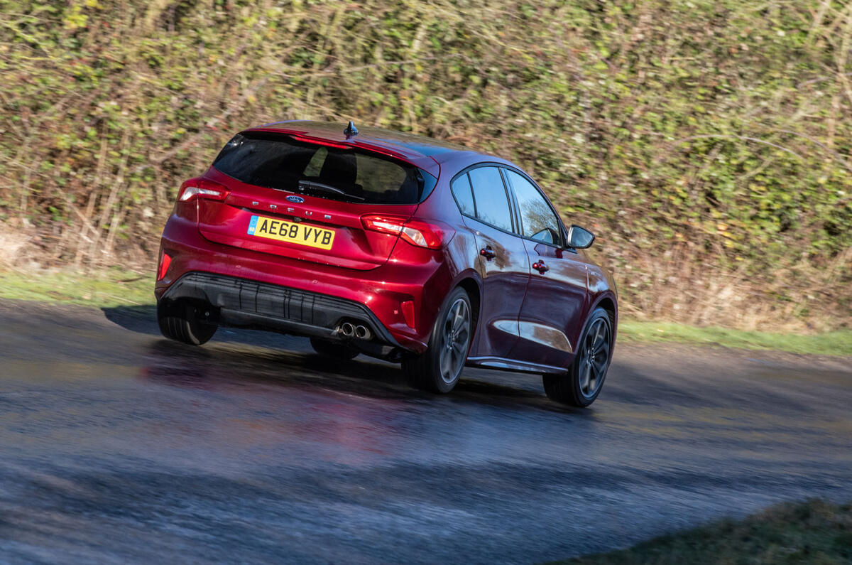 Ford Focus ST-line X 2019 road test review - hero rear