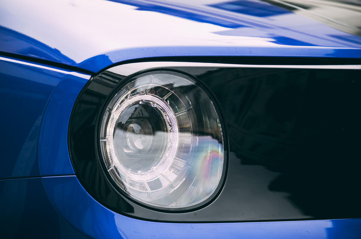 Honda e 2020 road test review - headlights