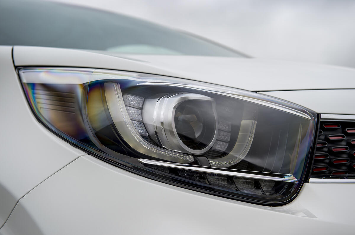 Kia Picanto review headlights