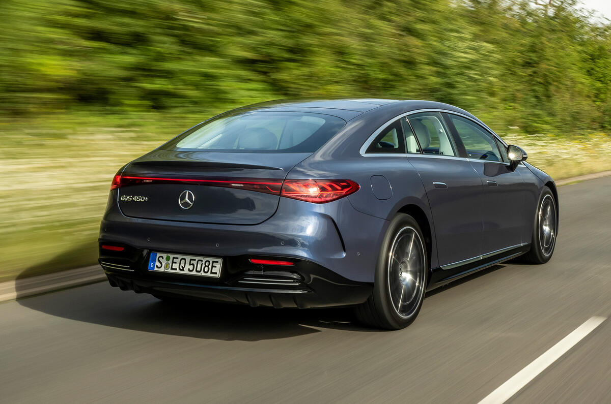 3 mercedes benz eqs 2021 uk lhd fd hero rear