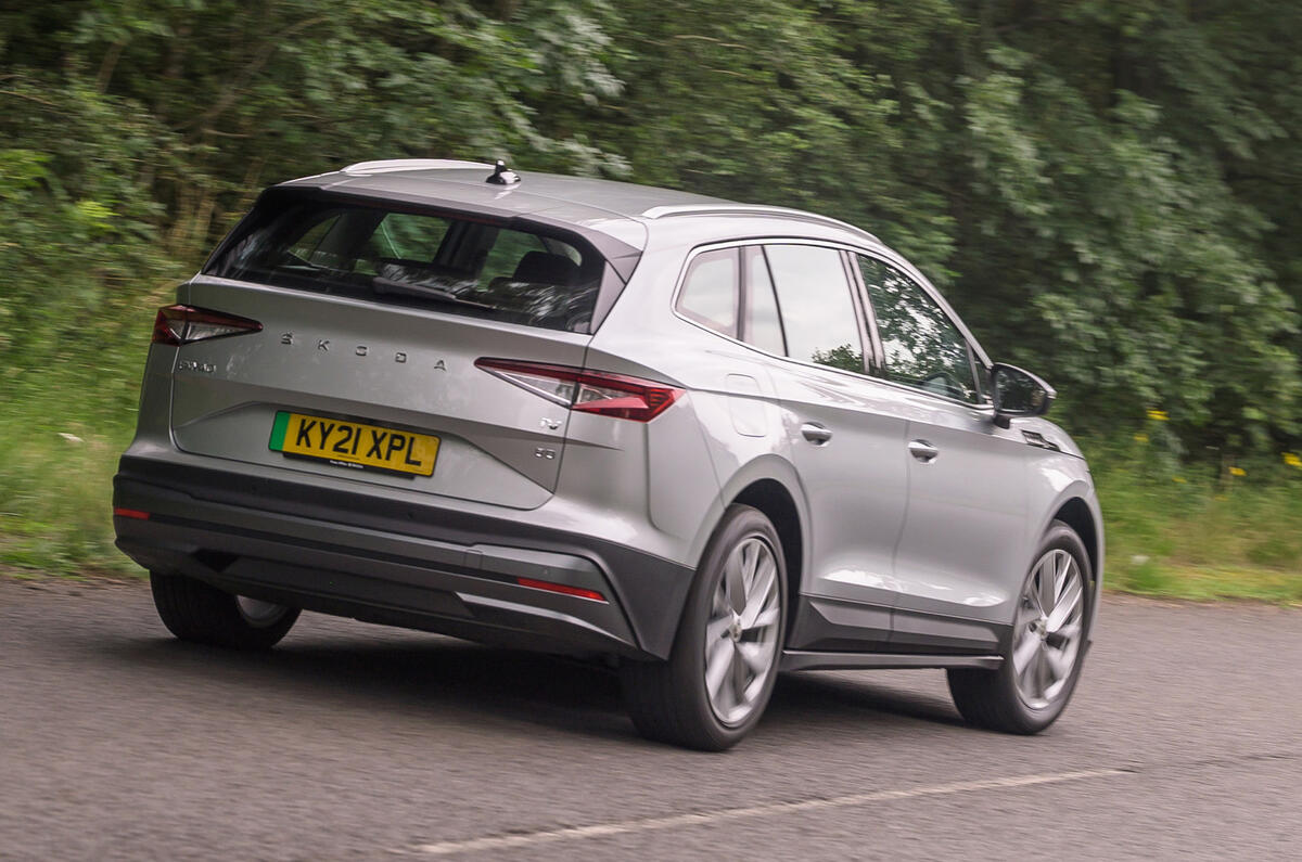 3 Skoda Enyaq IV 2021 RT hero arrière