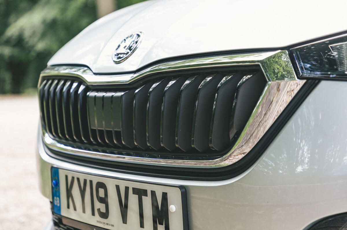 Skoda Scala 2019 road test review - front bumper