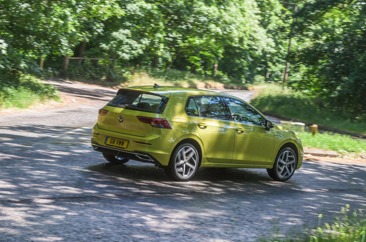 Volkswagen Golf 2020 road test review - hero rear