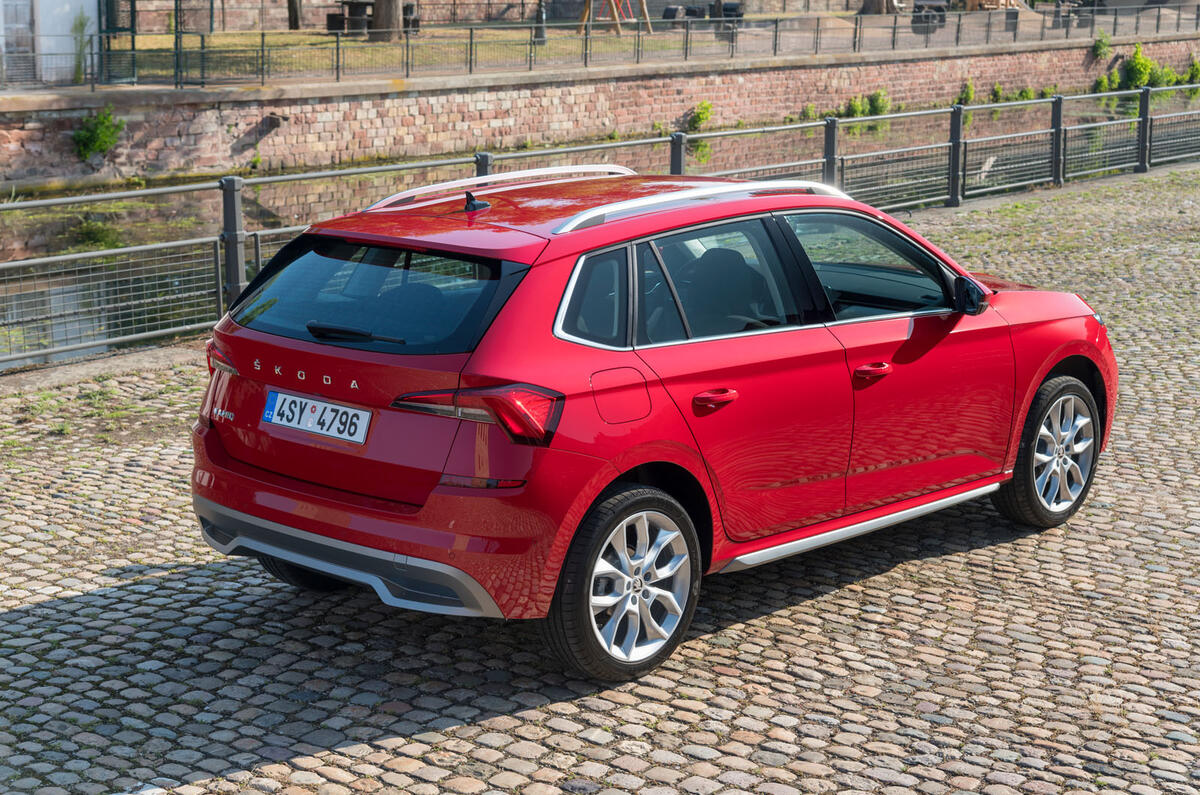 Skoda Kamiq 2019 road test review - static rear